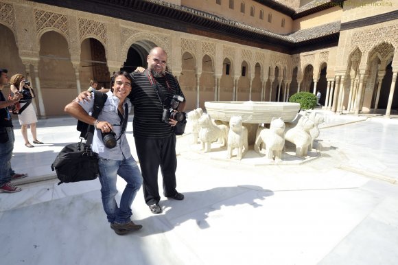 GR01. GRANADA, 27/07/12.
El presidente de la Junta de Andalucia Jose Antonio Griñan ha inaugurado hoy la rehabilitación del patio de los leones de la Alhambra en el recinto nazari esta mañana.
En la imagen el aspecto que presenta el patio de los leones tras años de obras de conservación.