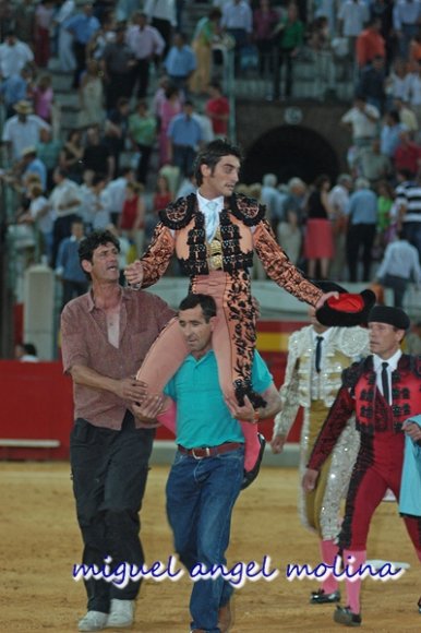 fiestas del corpus 2005 con la corrida de toros en la plaza de t